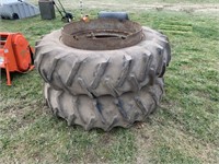 16.9X38 clamp on duals