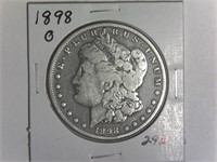 1898-O Morgan Silver Dollar