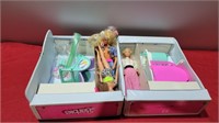 1982 barbie fashion trunk dolls and more