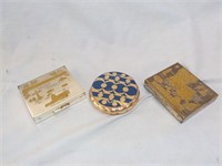 3 Vintage compacts All