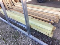 3 treated 4x4 8 ft posts