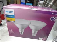 2 ** 45watt Phillips Dimmable LED Bulbs