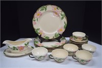 17 Pieces of Franciscan Dinnerware