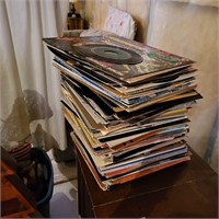 B233 Stack of LPs