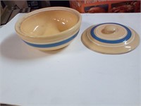 Crock bowl USA ovenware