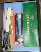 Drawer Lot: NOS Maxam Carving Knife Set, New