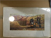 Painting of Old Railroad