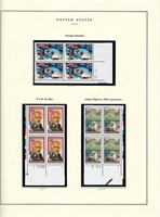1992 US stamp collector sheet featuring Olympic st