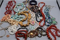 25 Pcs. Vintage BOHO & Stone & Hoodoo Jewelry!