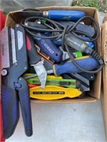 Assorted knives and tools