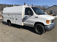 2005 Ford E350 Enclosed Utility Plumber's truck