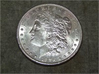1896 Morgan Silver Dollar UNC to me U Grade