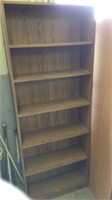 6 shelf tall bookcase