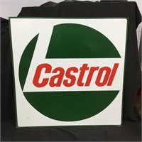 Original Castrol "L" tin sign approx 67 x 67 cm