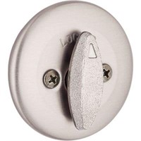 Kwikset 663 Single-Sided Deadbolt Satin Nickel