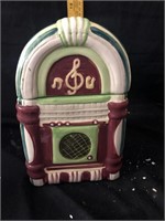 Jukebox cookie jar