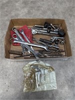Assortment of Hand Tools, Wrenches, Allen