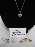 .925 Pink Gems and Misc.