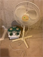 HOLMES FLOOR FAN & CONAIR FOOT BATH MASSAGER