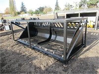 84" Skid Steer Snow Bucket