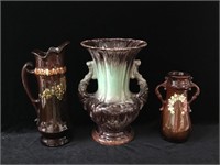 Peters & Reed Stoneware & German Vase