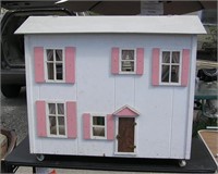 Large vintage doll house