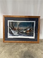 Terry Redlin Evening With Friends Framed Print 26