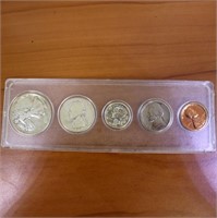 1938 US Mint Coin Set in Slab
