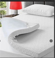 Bedluxury 3 Inch Cooling Full Size Gel Mattress To
