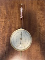 Airguide barometer and thermometer