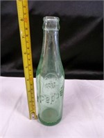 Vintage Green Dr Pepper bottle 10-2-4