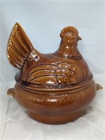 1960's California USA Pottery #CF 37 Large Brown