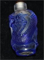 Antique Chinese Snuff Bottle (Dragon)