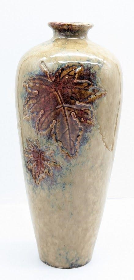 1906 Maple Leaf Vase 9.75" Tall