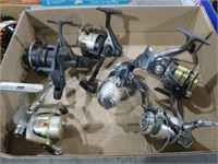 (6) SPINNING REELS 4-12 LINE WEIGHT