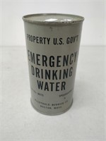 Emergency Drinking Water Tin