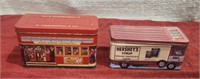 Ghirardelli and Hershey's Collectible Tins
