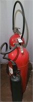 PAIR OF AMEREX CORP FIRE EXTINGUISHERS VINTAGE