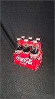 6 pack of Bill Elliott Racing Coca Cola Bottles