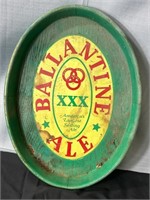 Vintage Ballantiine Ale oval serving tray