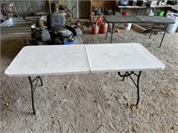 6' folding cosco table