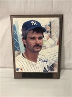 Don Mattingly Autographed Baseball Plaque