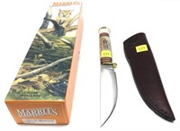 Marbles Plainsman stag handle hunting knife with
