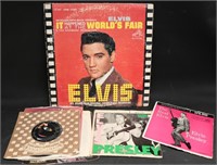 Elvis Presley 7" and LP (7)