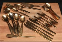 Rogers' Cutlery Golden Modern Living Flatware