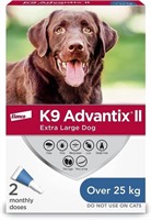 (N) K9 Advantix II Flea and Tick Treatment for Ext