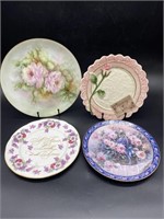 (4) Vintage Decorative China Plates, as pictured