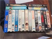 FLAT OF 18 VHS TAPES