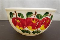 Vintage Hand Painted Fire King Mixing Bowl