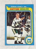 1979 Gordie Howe Topps hockey card